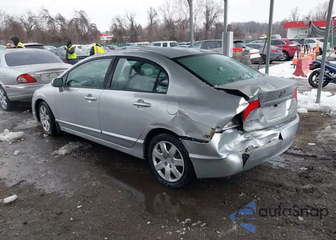 2009 Honda Civic Lx z USA, uszkodzony, nr VIN 1HGFA16589L028688